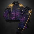 TITAN Women's Galaxy Crown Tracksuit matching set flat lay