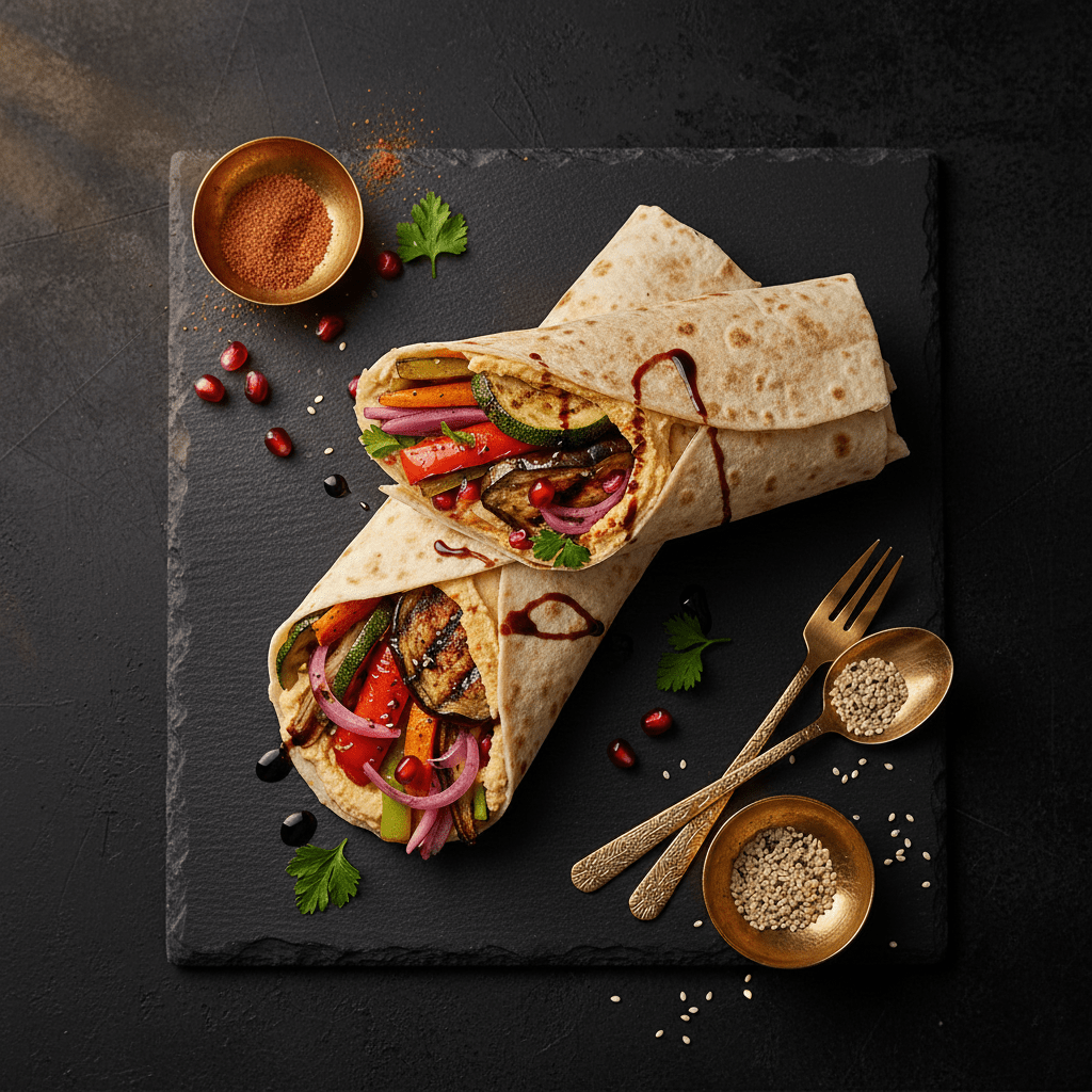 TITAN Turkish Vegan Dürüm Wrap Lunch