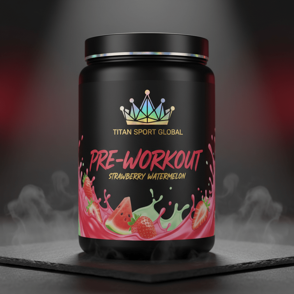 TITAN Strawberry Watermelon Pre-Workout Crown Edition