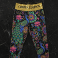 TITAN Crown Edition Tattoo Art Peacock Joggers Women's Athletic Bottoms