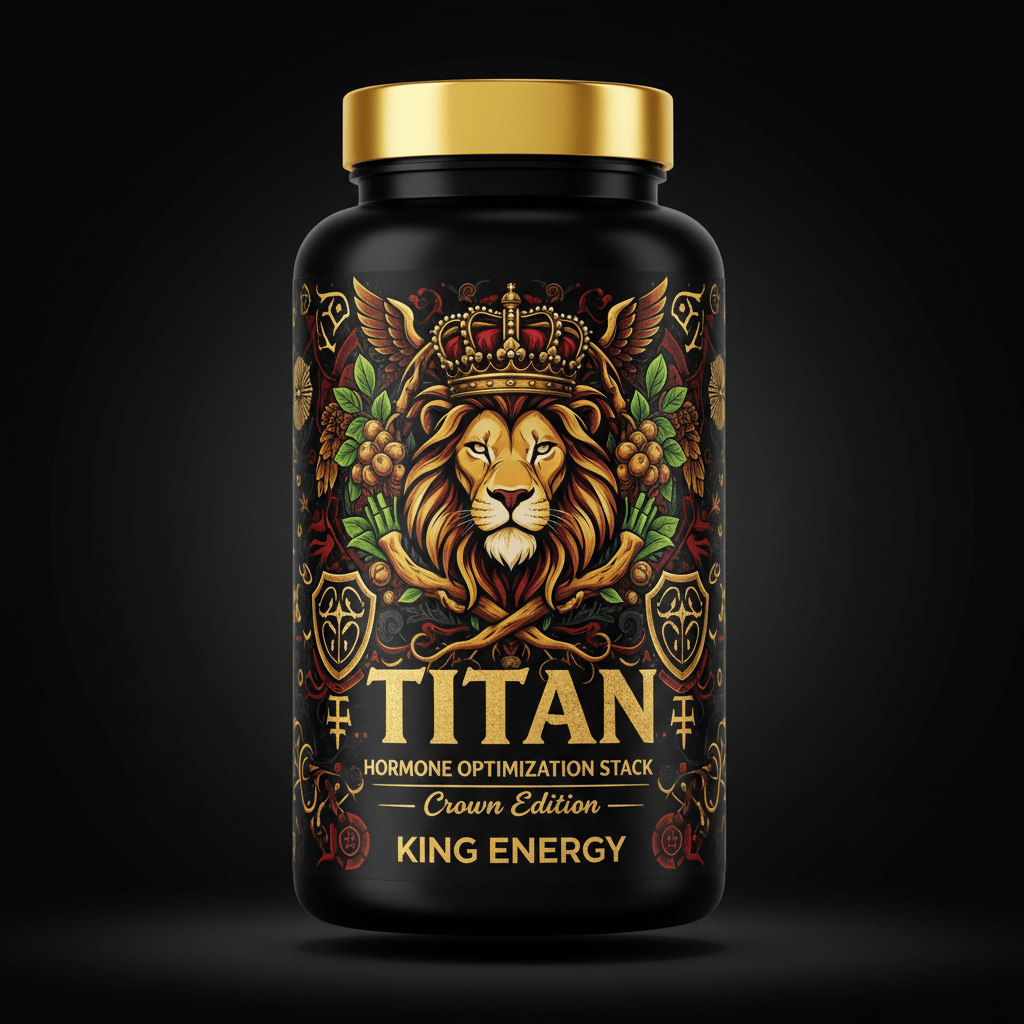 TITAN Hormone Optimization Stack - Natural Testosterone Amplifier
