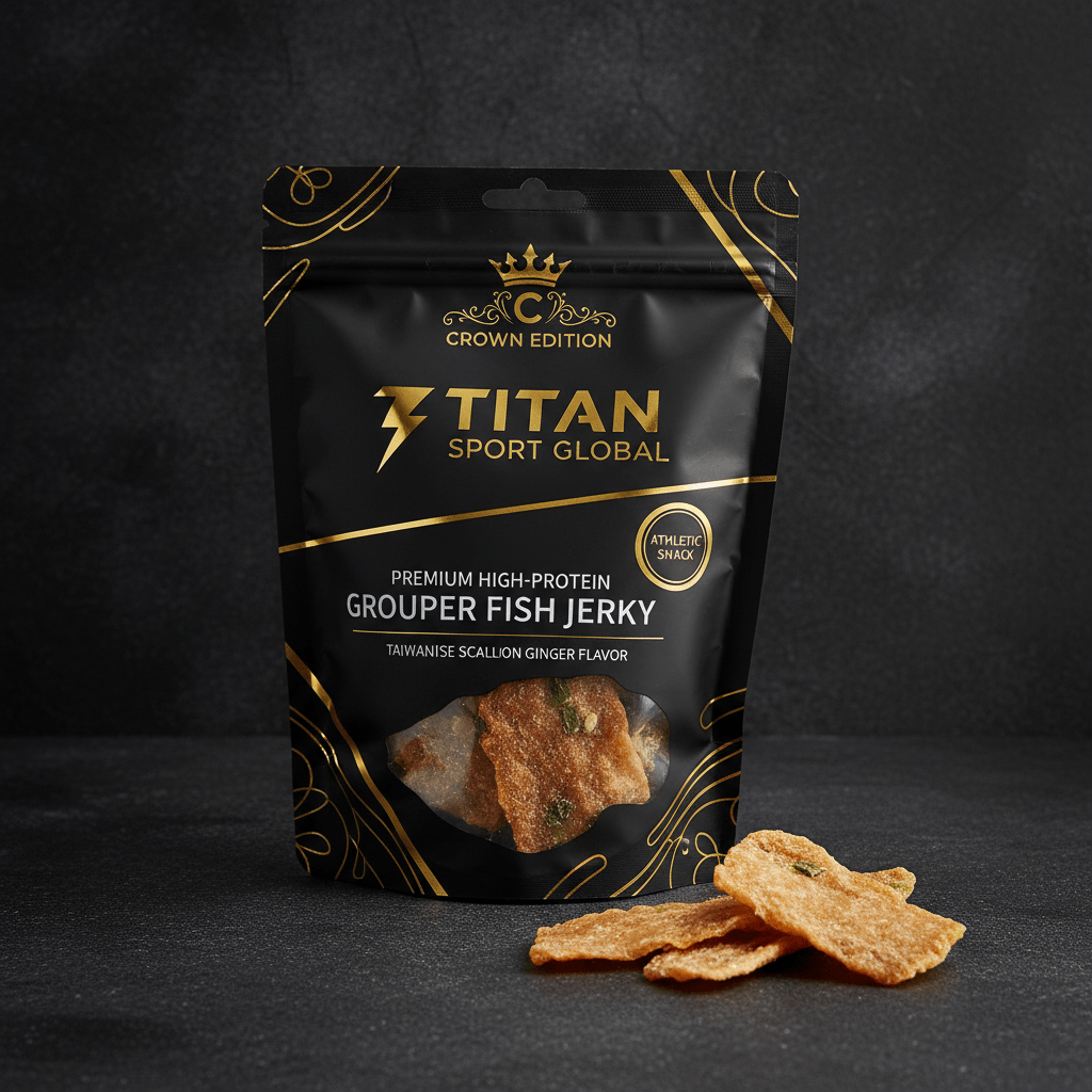 Taiwanese Scallion Ginger Grouper Jerky — TITAN SPORT GLOBAL