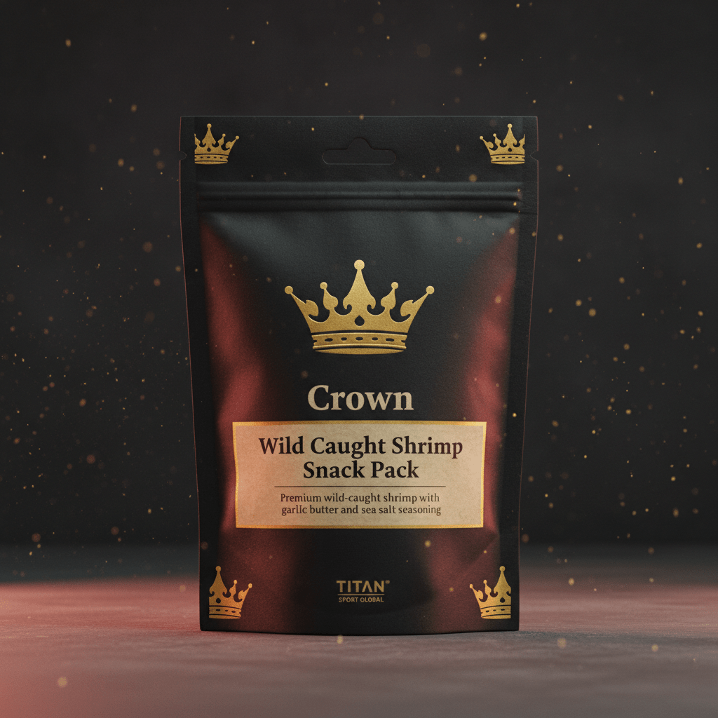 Crown Wild Caught Shrimp Snack Pack - TITAN SPORT GLOBAL