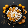 TITAN Wampee Chinese Citrus Rare Protein Fruit Bowl