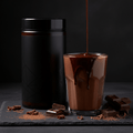 TITAN High Protein Meal Replacement Shake – Chocolate, premium product photography