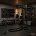 TITAN All-In-One Garage Home Gym Pro Setup Crown Edition