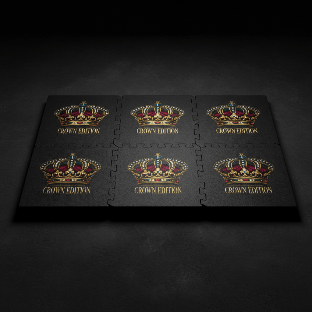 TITAN Crown Edition Rubber Gym Floor Tiles