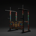 TITAN Crown Edition Freestanding Dip Station — Crown Edition matte black and gold