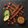 TITAN Smoky Tempeh Bacon Avocado Protein Snack