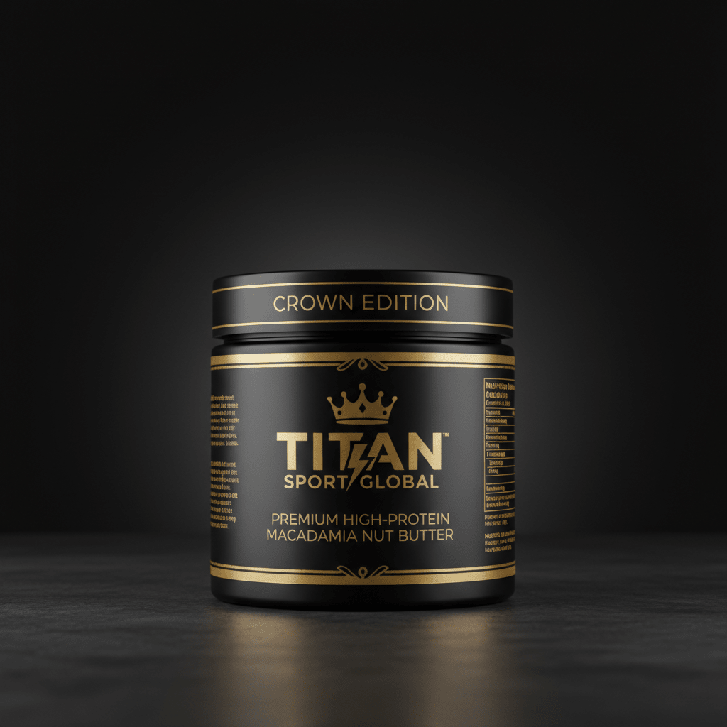 Crown High-Protein Macadamia Butter — TITAN SPORT GLOBAL