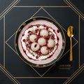 TITAN Lychee Rose Luxury Protein Fruit Bowl