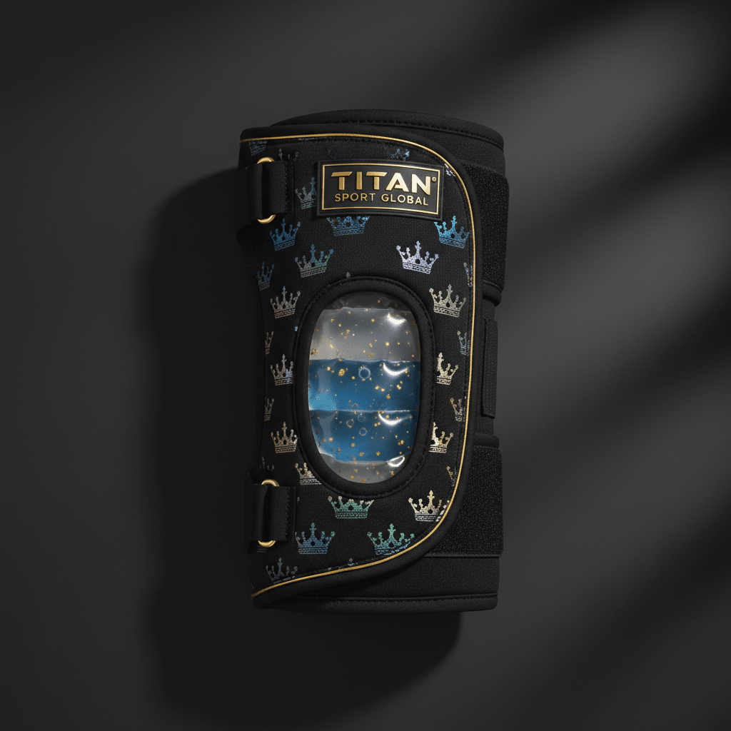 TITAN Cold & Hot Therapy Knee Wrap Crown Edition