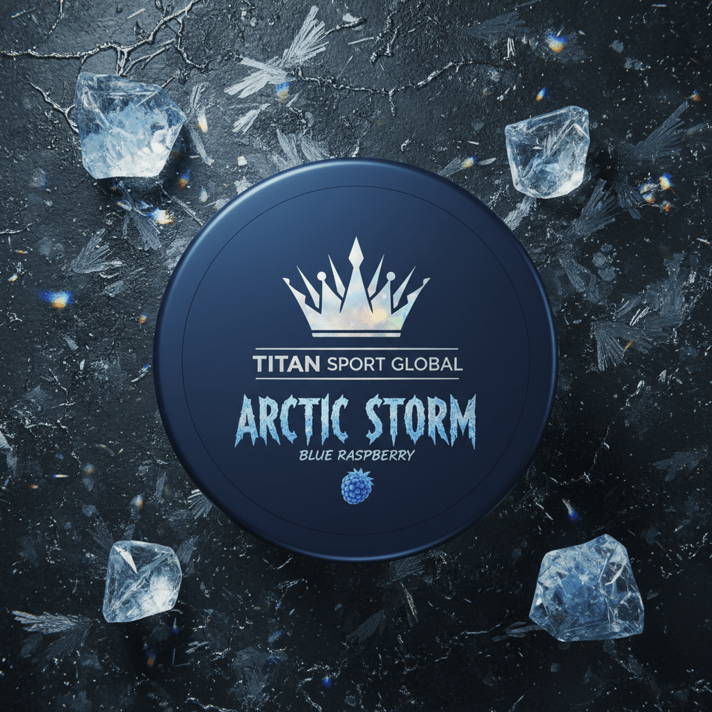 TITAN ARCTIC STORM Pre-Workout Blue Raspberry Crown Edition