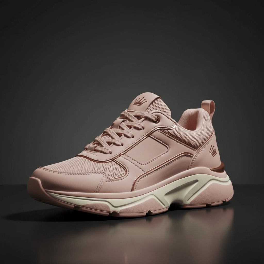 TITAN Crown Sneaker Women's Blush Pink