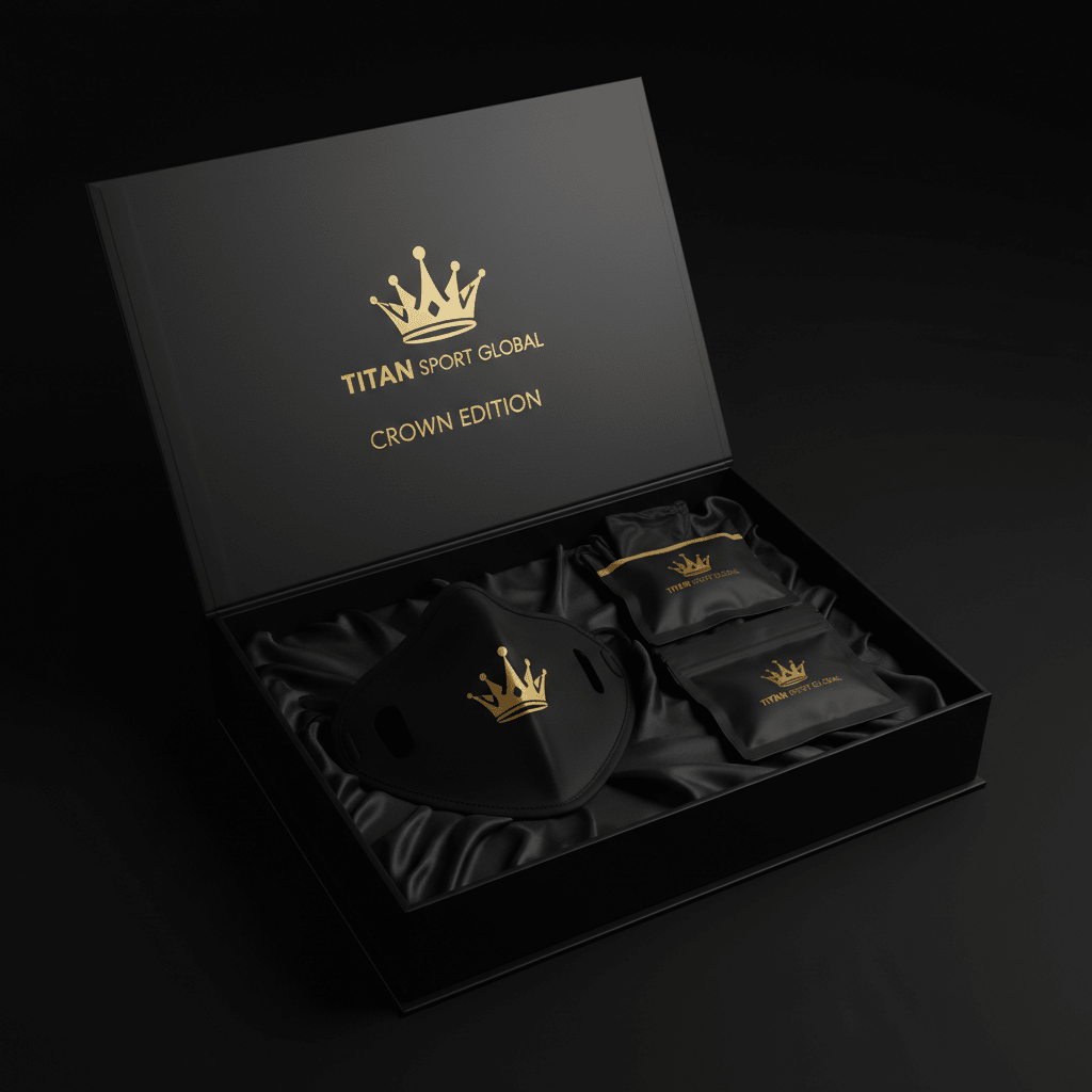 TITAN Off-Grid CPR Face Shield & Gloves Kit — Gold Crown Edition