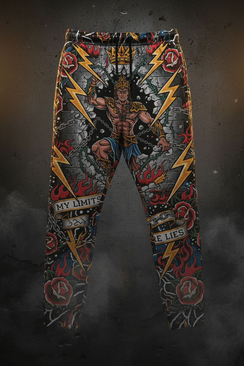 TITAN My Limits Are Lies Joggers - Wall Hang