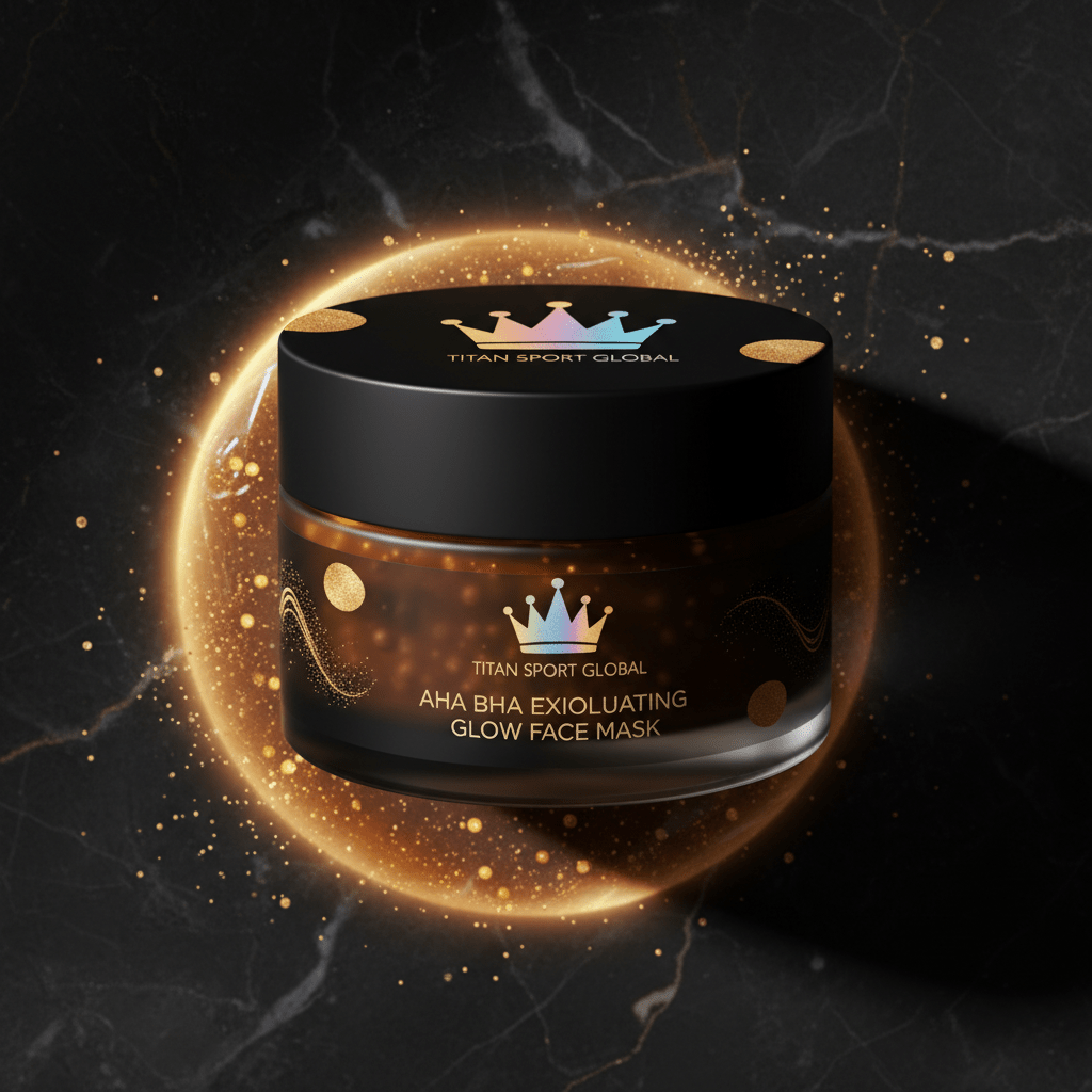 TITAN Exfoliating AHA BHA Glow Mask Crown Edition
