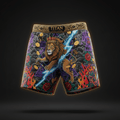 TITAN Men's Running Shorts - Lion Warrior Crown Edition Design