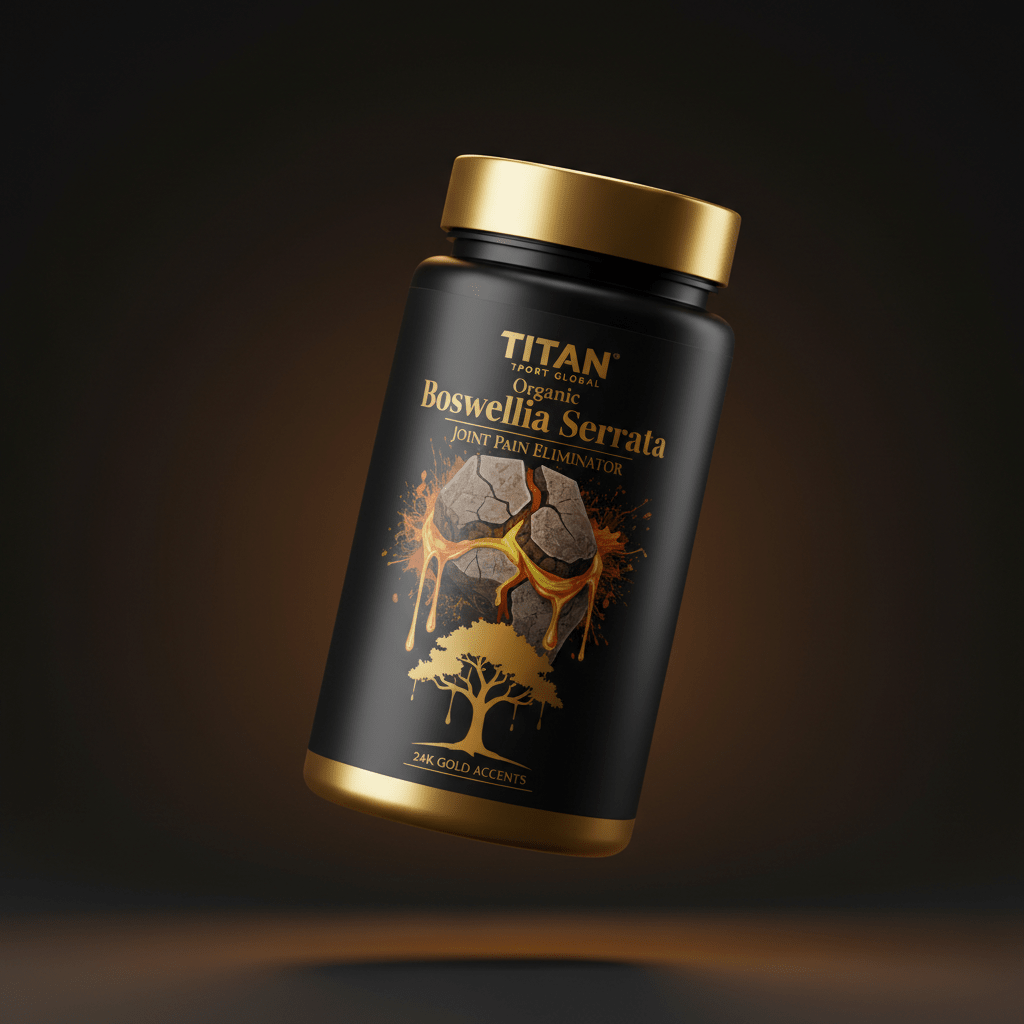 TITAN Organic Boswellia Serrata - Joint Pain Eliminator supplement bottle
