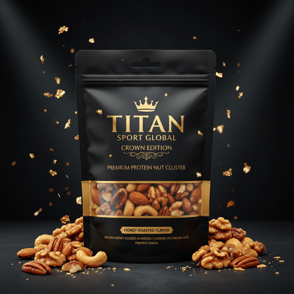 Crown High-Protein Honey Roasted Mixed Nut Clusters