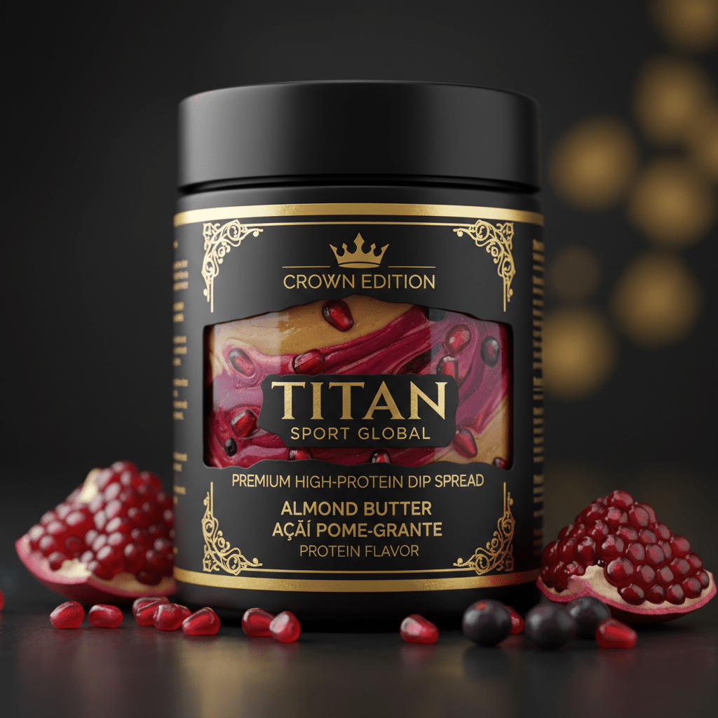 Crown High-Protein Pomegranate Acai Almond Butter Dip