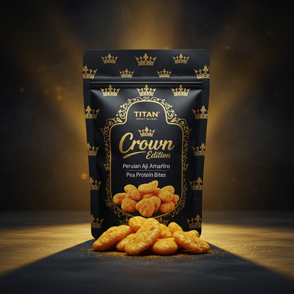 Crown Peruvian Aji Amarillo Pea Protein Bites - TITAN SPORT GLOBAL