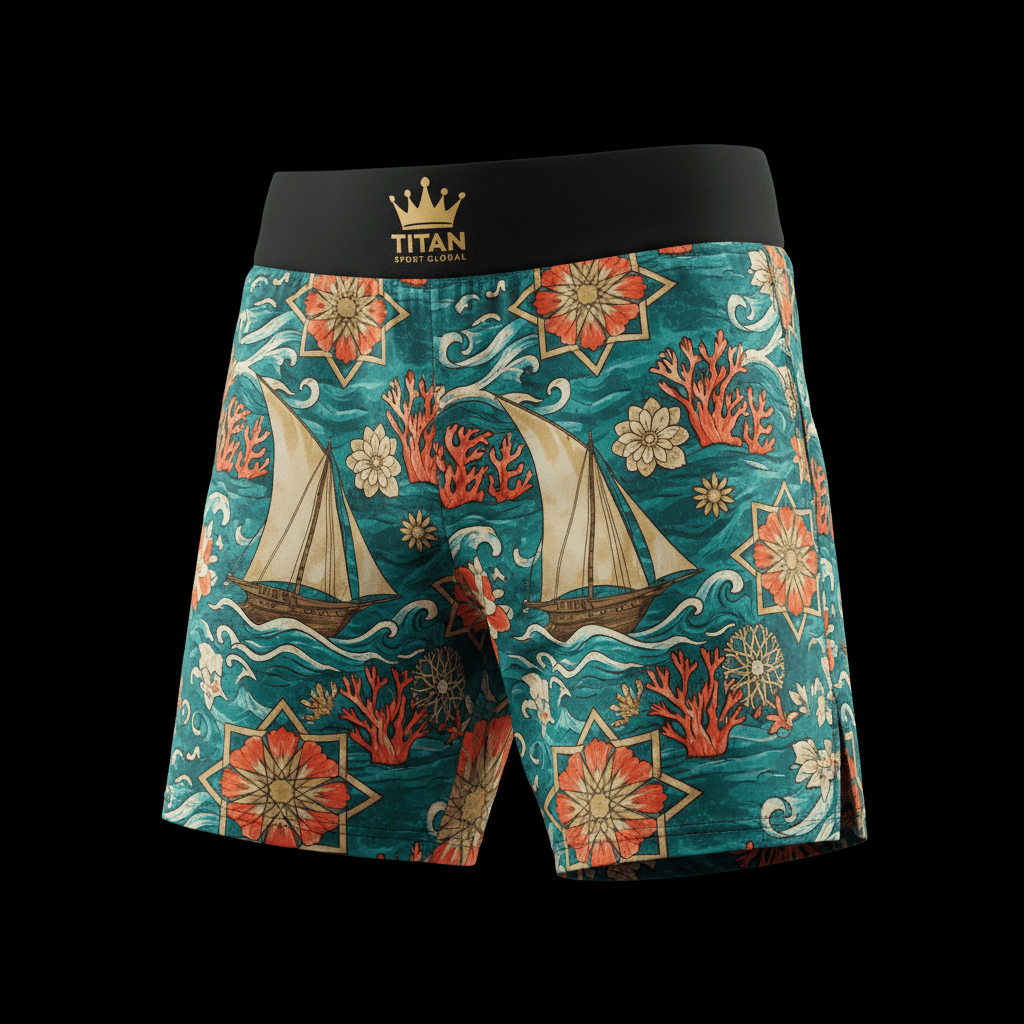 TITAN Swahili Dhow Sailor Training Shorts Crown Edition