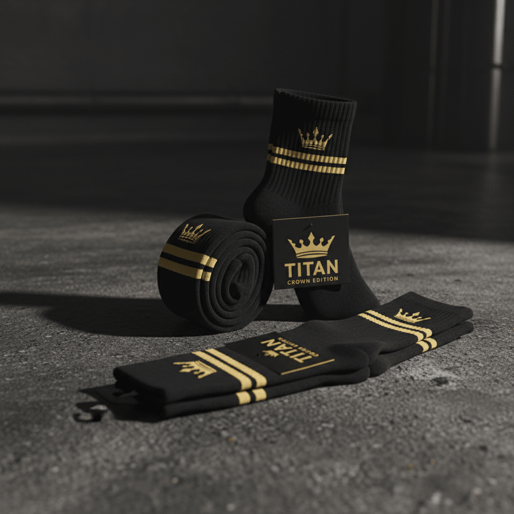 TITAN Crown Edition World's Best Skate Socks