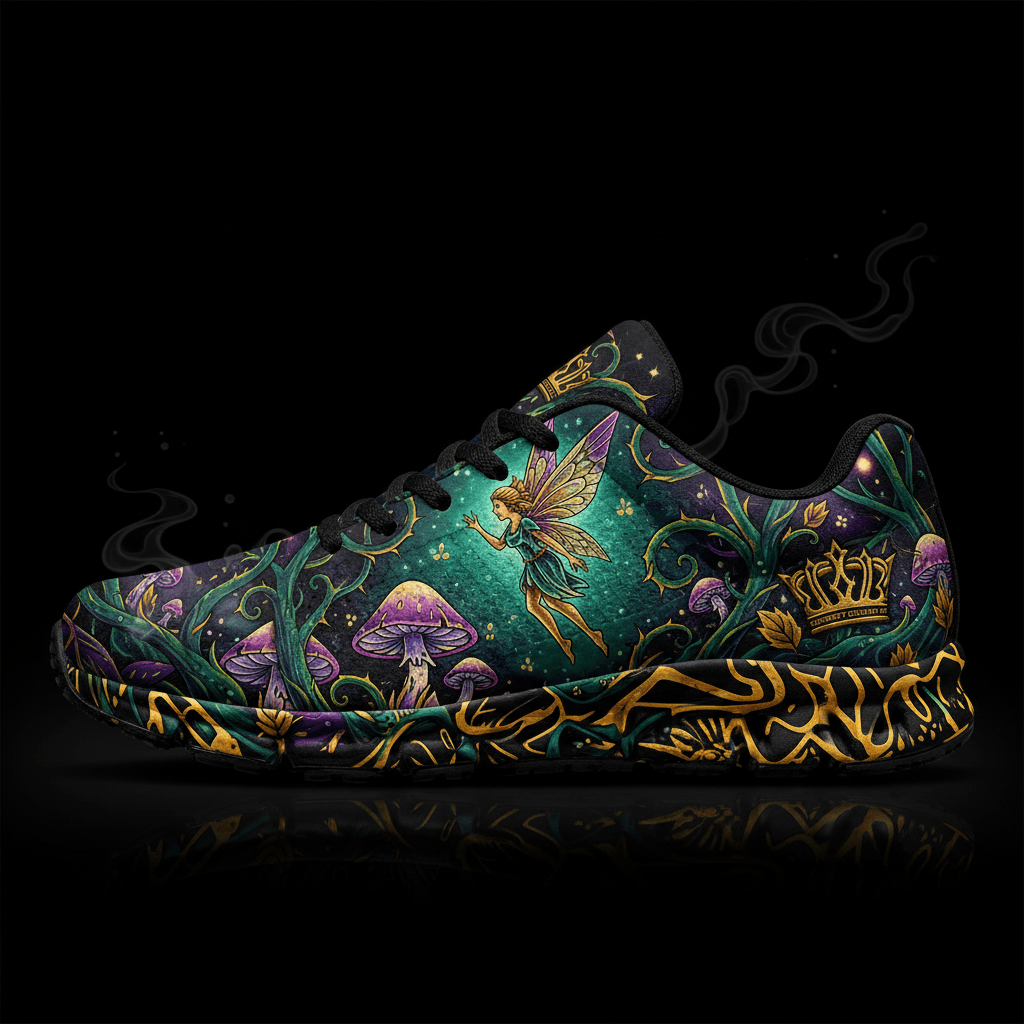 TITAN Crown Edition Color Enchanted Forest Women's Training Shoe Color Tattoo Art