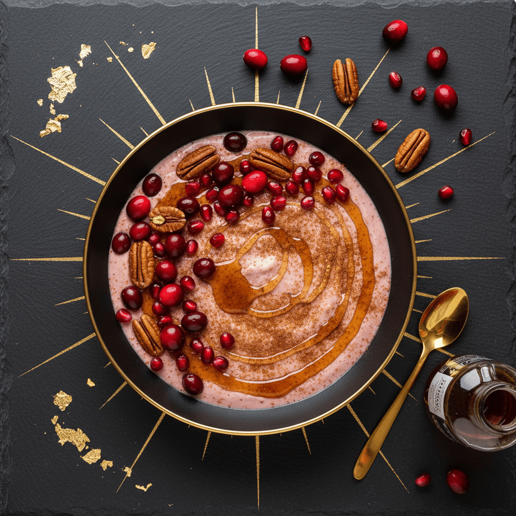 TITAN Cranberry Pomegranate Winter Power Protein Fruit Bowl