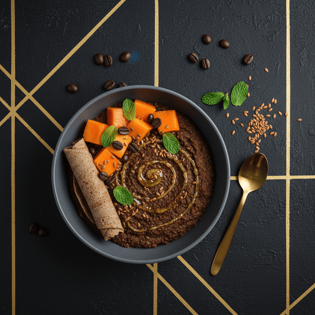 TITAN Ethiopian Teff Power Bowl — premium vegan breakfast meal plan