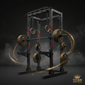 TITAN Crown Edition Elite Home Gym Bundle