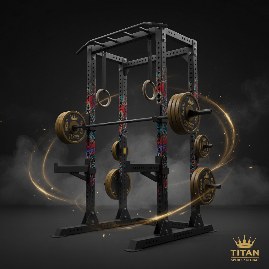 TITAN Crown Edition Elite Home Gym Bundle