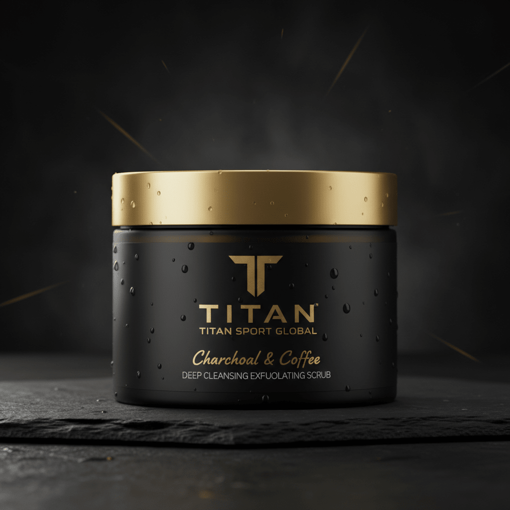 TITAN HIM Body Scrub Charcoal & Coffee