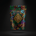 TITAN Hemp Hearts Raw Shelled Seeds — Crown Edition bold tattoo-style artwork