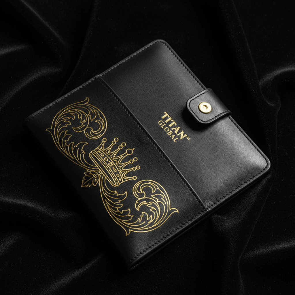 TITAN Golf Scorecard Holder Crown Edition