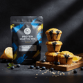 TITAN Protein Muffin Mix – Blueberry Lemon, premium product photography