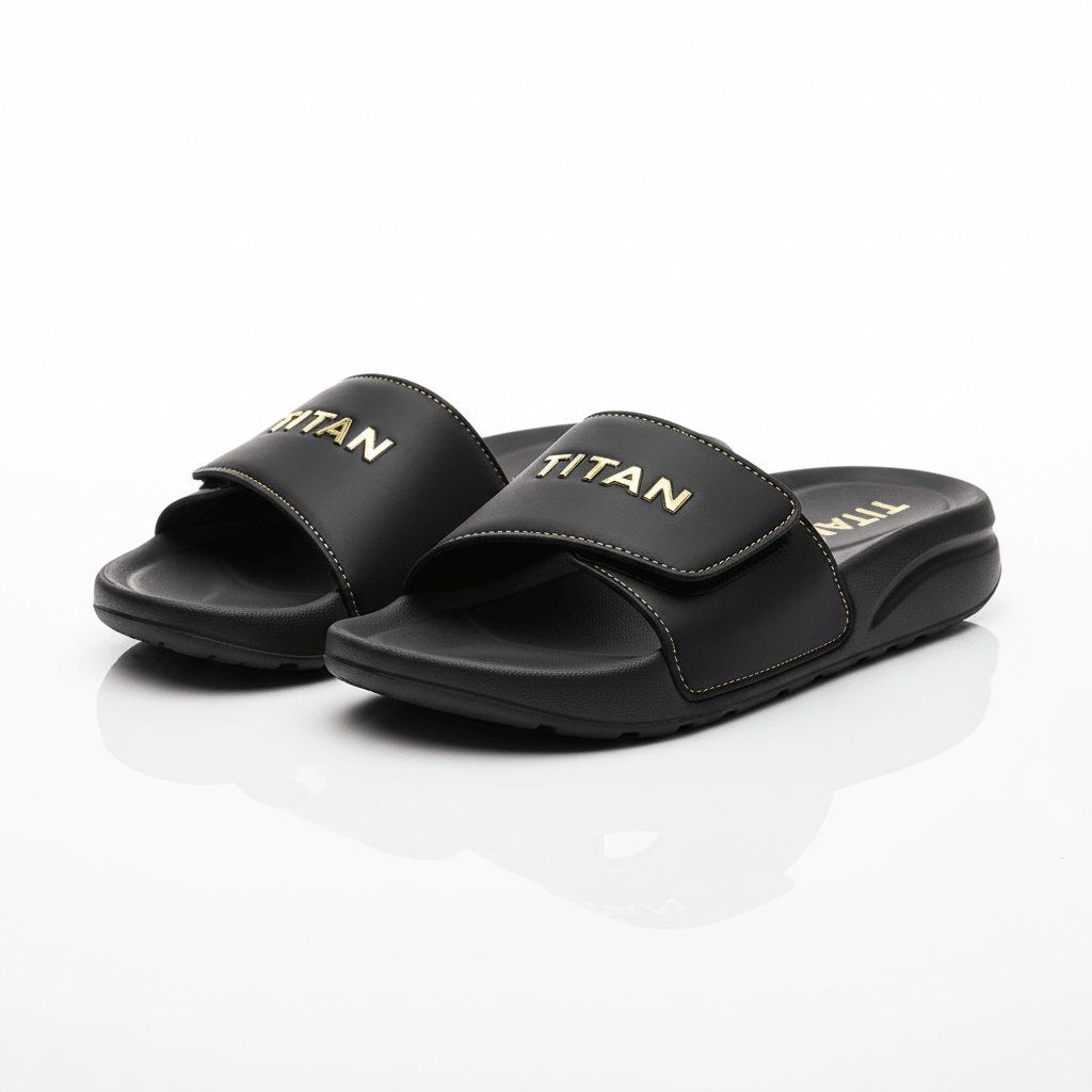 TITAN Recovery Slides - Premium Cushioned Athletic Sandals