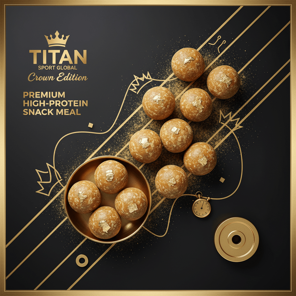 TITAN High-Protein Peanut Butter Bliss Balls
