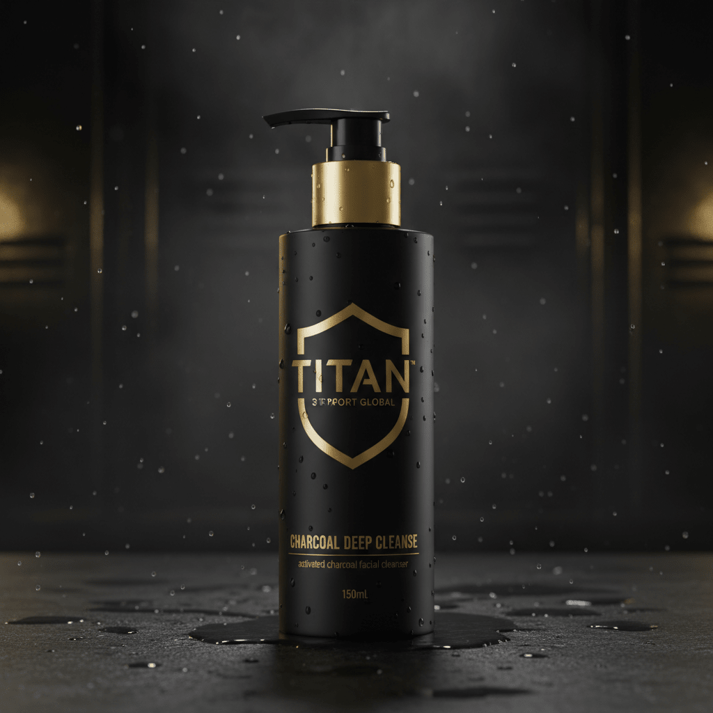 TITAN HIM Face Cleanser Charcoal Deep Cleanse