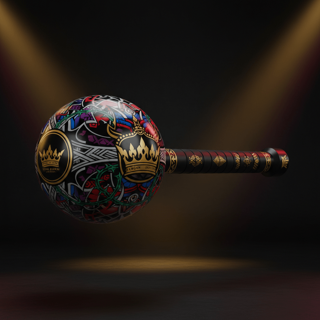TITAN Crown Edition Steel Mace Bell