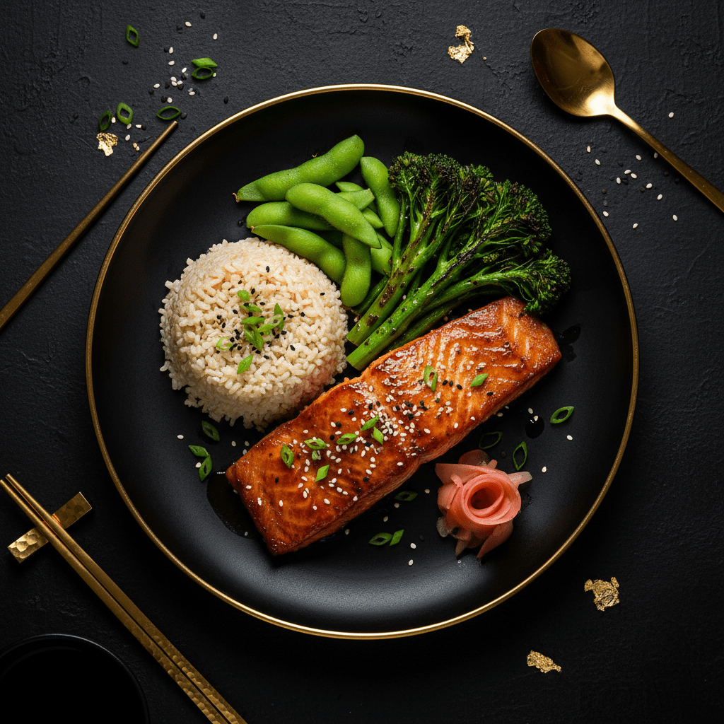 TITAN Japanese Miso-Glazed Salmon Muscle Dinner