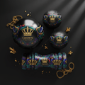 TITAN Crown Edition Massage Ball & Peanut Roller Set