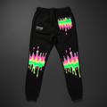 TITAN Women's Neon Drip Crown Joggers flat lay
