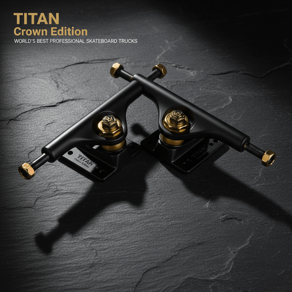 TITAN Crown Edition World's Best Pro Skateboard Trucks