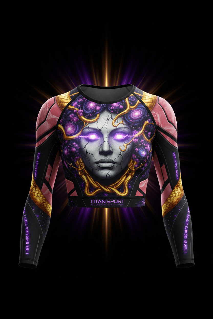 Medusa Power Crop Top — Women's Warrior Drop