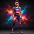 TITAN Women's Tank Top — Cosmic Explosion
