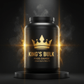 TITAN Mass Gainer Gold Crown Edition large black gold tub