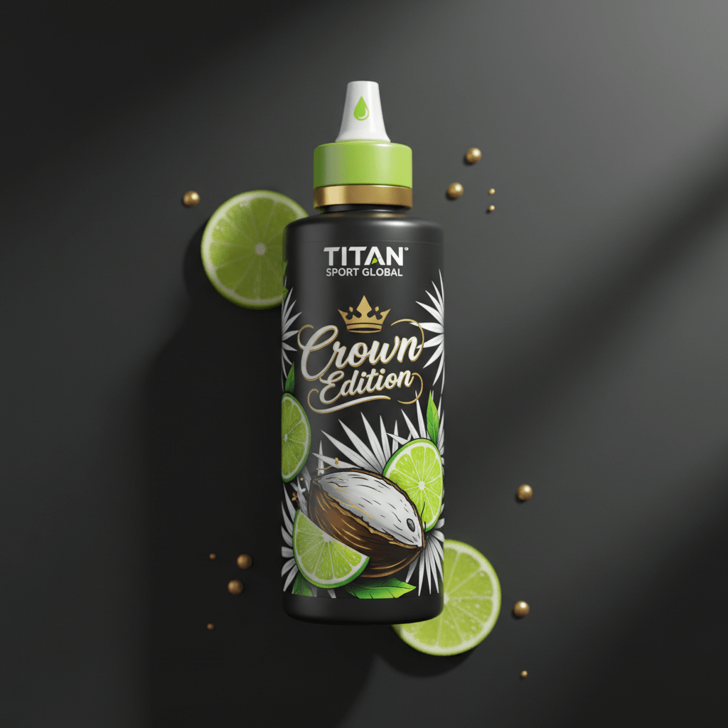 TITAN Crown Edition Coconut Lime Liquid Water Enhancer