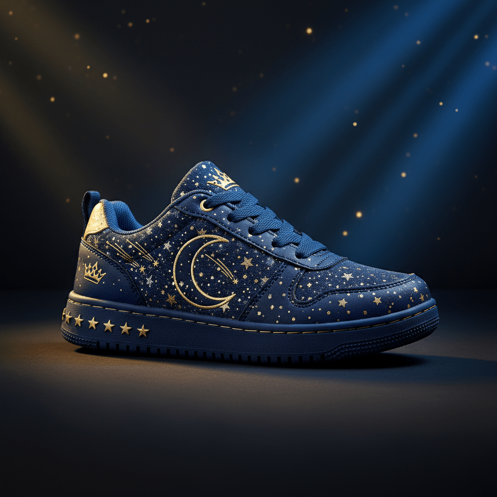 TITAN Kids Midnight Star Training Sneaker — Crown Edition